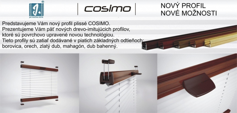 Látkové roletky / PLISSÉ ŽALÚZIE - foto Látkové roletky / PLISSÉ ŽALÚZIE - foto