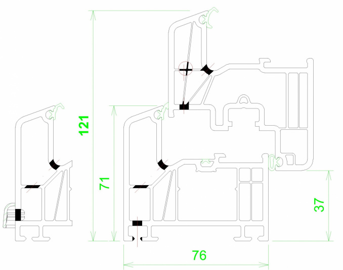 Plastové okná / INCON LUXURY - foto Plastové okná / INCON LUXURY - foto